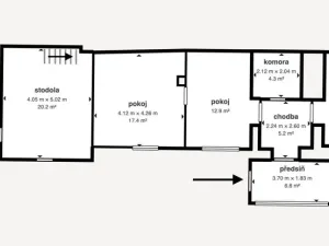 Prodej rodinného domu, Bukovník, 114 m2