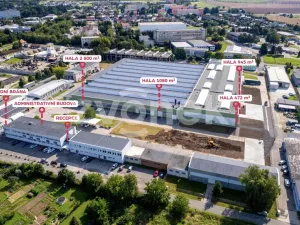 Pronájem skladu, Holešov, Samostatnost, 2800 m2