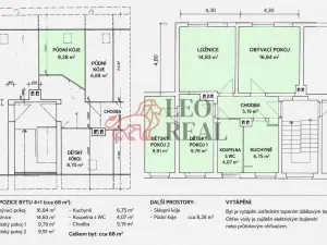 Prodej bytu 4+1, Kraslice, 70 m2