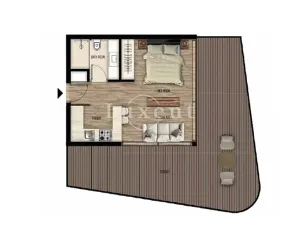 Prodej bytu 1+1, Taqah, Omán, 101 m2