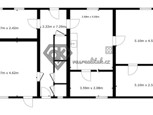 Prodej rodinného domu, Křenov, 120 m2