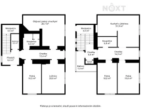 Prodej vícegeneračního domu, Hředle, 206 m2