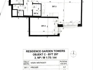 Pronájem bytu 2+kk, Praha - Žižkov, Olšanská, 71 m2
