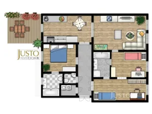 Prodej bytu 4+kk, Písek - Václavské Předměstí, Burketova, 108 m2