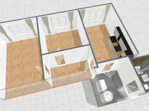 Pronájem bytu 3+kk, Cheb, Na Hradčanech, 69 m2