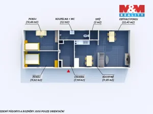 Prodej rodinného domu, Medový Újezd, 74 m2