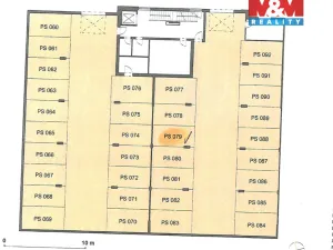 Pronájem garážového stání, Pardubice - Pardubičky, Východní, 14 m2