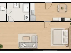 Prodej bytu 1+1, Ústí nad Labem, Moskevská, 34 m2