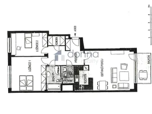 Prodej bytu 3+kk, Praha, Tibetská, 98 m2