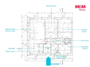 Prodej rodinného domu, Nýřany - Kamenný Újezd, 77 m2