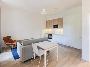 Pronájem bytu 1+kk, Praha - Bubeneč, Veletržní, 36 m2
