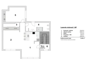 Prodej ubytování, Újezd u Brna, Nádražní, 234 m2
