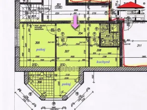 Pronájem bytu 2+1, Praha - Kbely, Svijanská, 40 m2