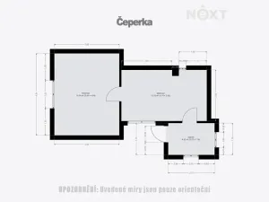 Prodej rodinného domu, Čeperka, 34 m2