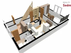 Prodej rodinného domu, Náměšť nad Oslavou, 55 m2
