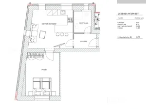 Pronájem bytu 2+kk, Děčín - Děčín IV-Podmokly, Plzeňská, 47 m2