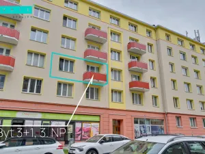 Pronájem bytu 3+1, Olomouc, kpt. Nálepky, 75 m2