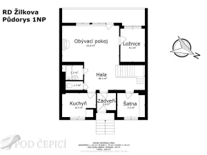 Prodej rodinného domu, Brno - Řečkovice, Žilkova, 225 m2