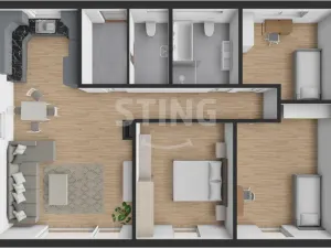 Prodej rodinného domu, Rychvald, Jabloňová, 93 m2