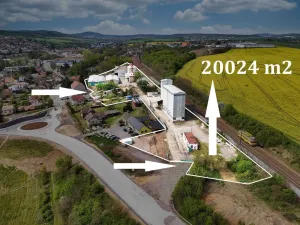 Prodej skladu, Hořovice, Tyršova, 4500 m2