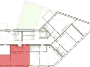 Prodej bytu 2+kk, Praha - Zbraslav, 44 m2