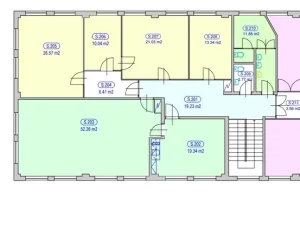 Pronájem kanceláře, Lanškroun - Ostrovské Předměstí, Opletalova, 53 m2