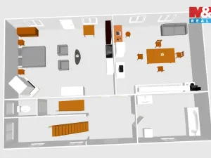 Prodej rodinného domu, Jičín - Holínské Předměstí, M. Koněva, 85 m2