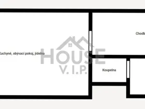 Pronájem bytu 1+kk, Praha - Žižkov, Olšanská, 36 m2