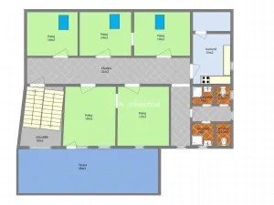 Prodej obchodního prostoru, Zápy, 260 m2