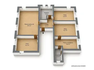 Prodej bytu 5+kk, Polevsko, 101 m2