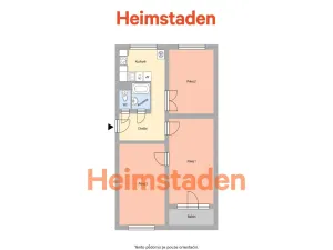 Pronájem bytu 3+1, Havířov - Město, Resslova, 68 m2
