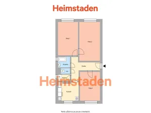 Pronájem bytu 3+1, Šenov, Václavovická, 74 m2