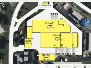 Pronájem výrobních prostor, Kutná Hora - Hlouška, Masarykova, 9008 m2