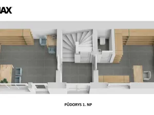 Pronájem kanceláře, Úpice, Dr. E. Beneše, 20 m2