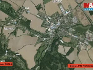 Pronájem komerčního pozemku, Loštice, Vlčice, 513 m2