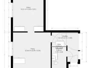 Pronájem bytu 2+kk, Brno, Rostislavovo náměstí, 59 m2