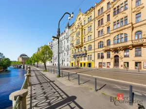 Pronájem bytu 3+1, Praha - Nové Město, Masarykovo nábřeží, 114 m2