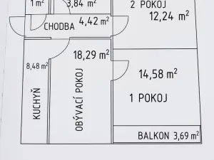 Prodej bytu 3+1, Benešov, Na Tržišti, 66 m2