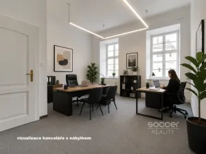 Pronájem kanceláře, Praha - Nové Město, Štěpánská, 68 m2