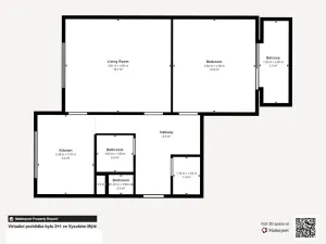 Prodej bytu 2+1, Vysoké Mýto, 17. listopadu, 60 m2