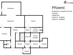 Prodej ubytování, Nové Hamry, 350 m2