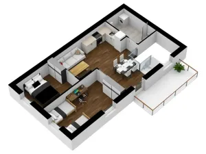 Prodej bytu 3+kk, Doksy, Pod Borným, 73 m2