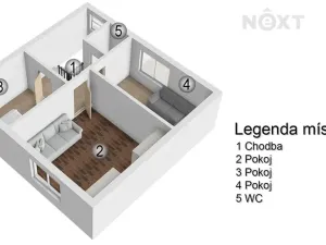 Prodej rodinného domu, Zborovice, Wolkerova, 126 m2