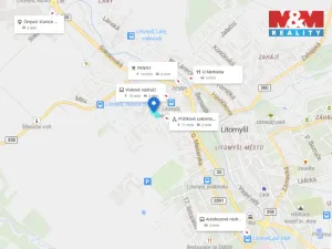 Prodej pozemku, Litomyšl, T. G. Masaryka, 1667 m2