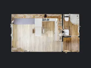 Pronájem bytu 1+kk, Humpolec, Na Rybníčku, 19 m2