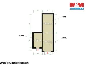 Prodej rodinného domu, Nekvasovy, 70 m2