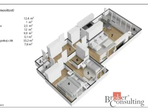 Prodej bytu 3+1, Kutná Hora - Šipší, Opletalova, 76 m2