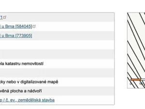 Prodej komerčního pozemku, Újezd u Brna, 14 m2
