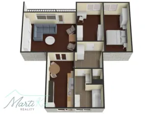 Pronájem bytu 3+1, Praha - Záběhlice, Hrusická, 71 m2