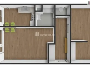 Pronájem bytu 2+kk, Praha - Prosek, Veltruská, 60 m2
